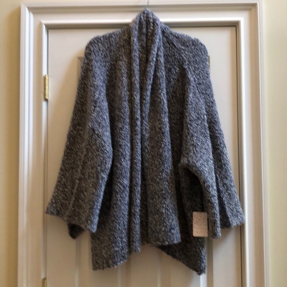 Free People BFF Cardigan Navy Small - Picture 5 of 8